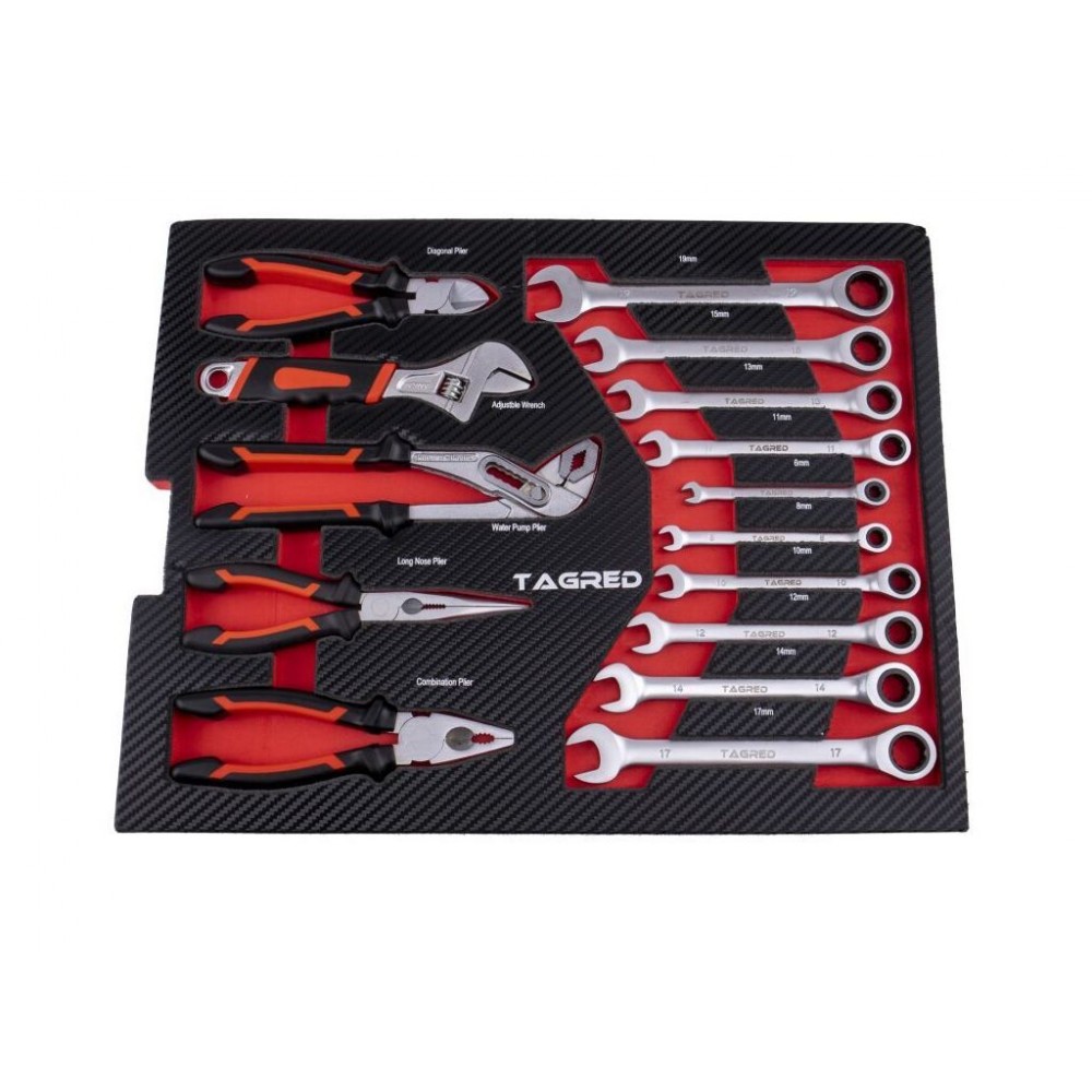 Набір інструментів TAGRED TA218, 188 ел
