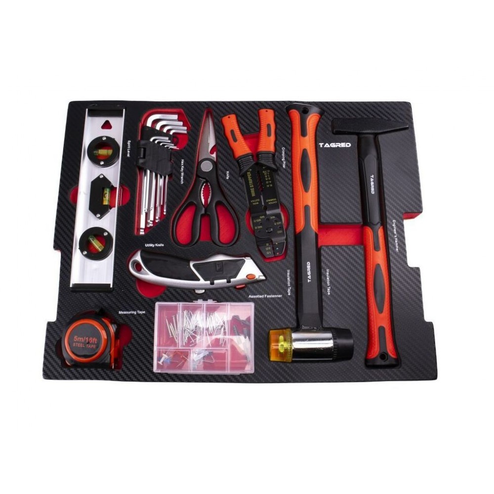 Набір інструментів TAGRED TA218, 188 ел