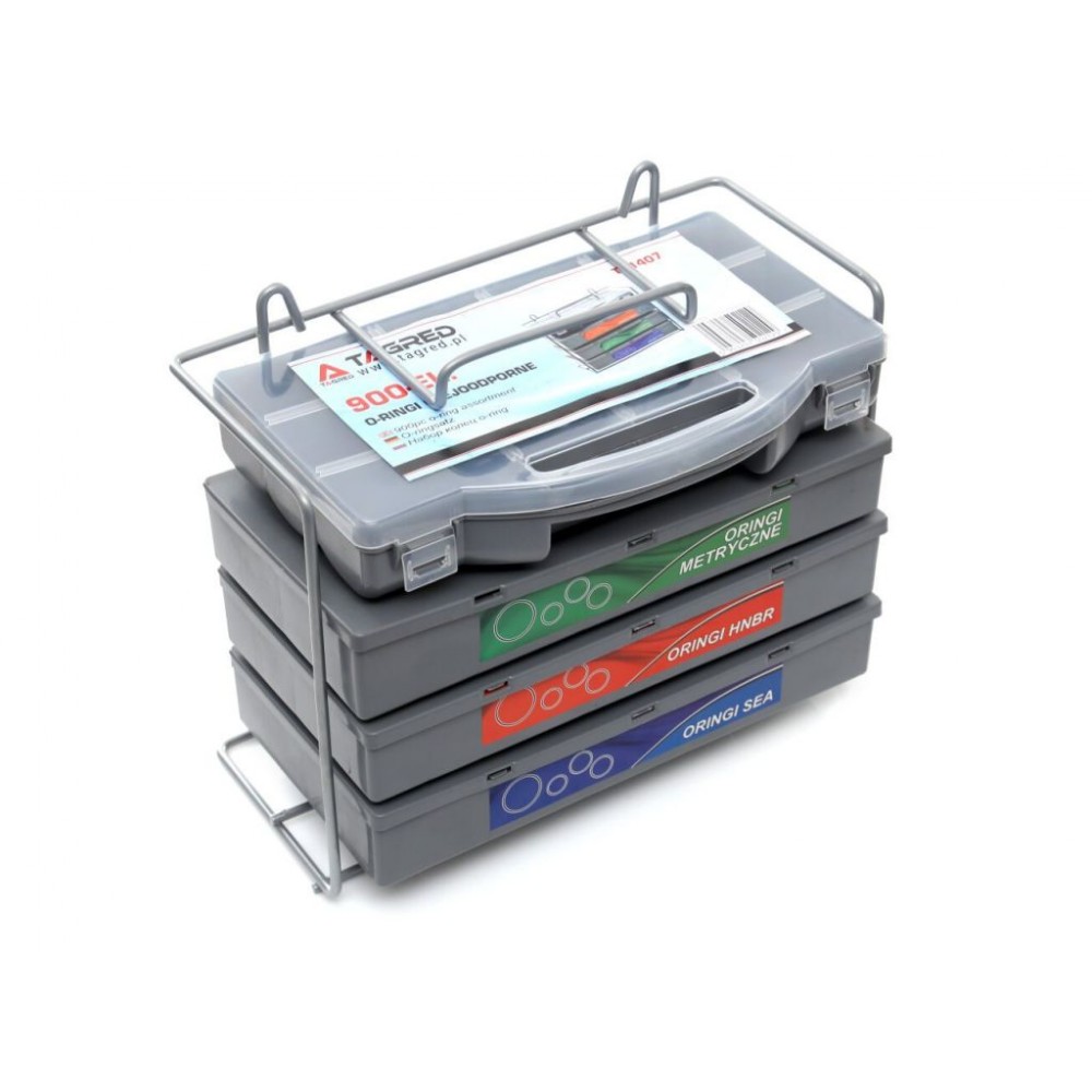 Набір метричних ущільнюючих кілець, HNBR, резинових прокладок, O-ring TAGRED TA1407