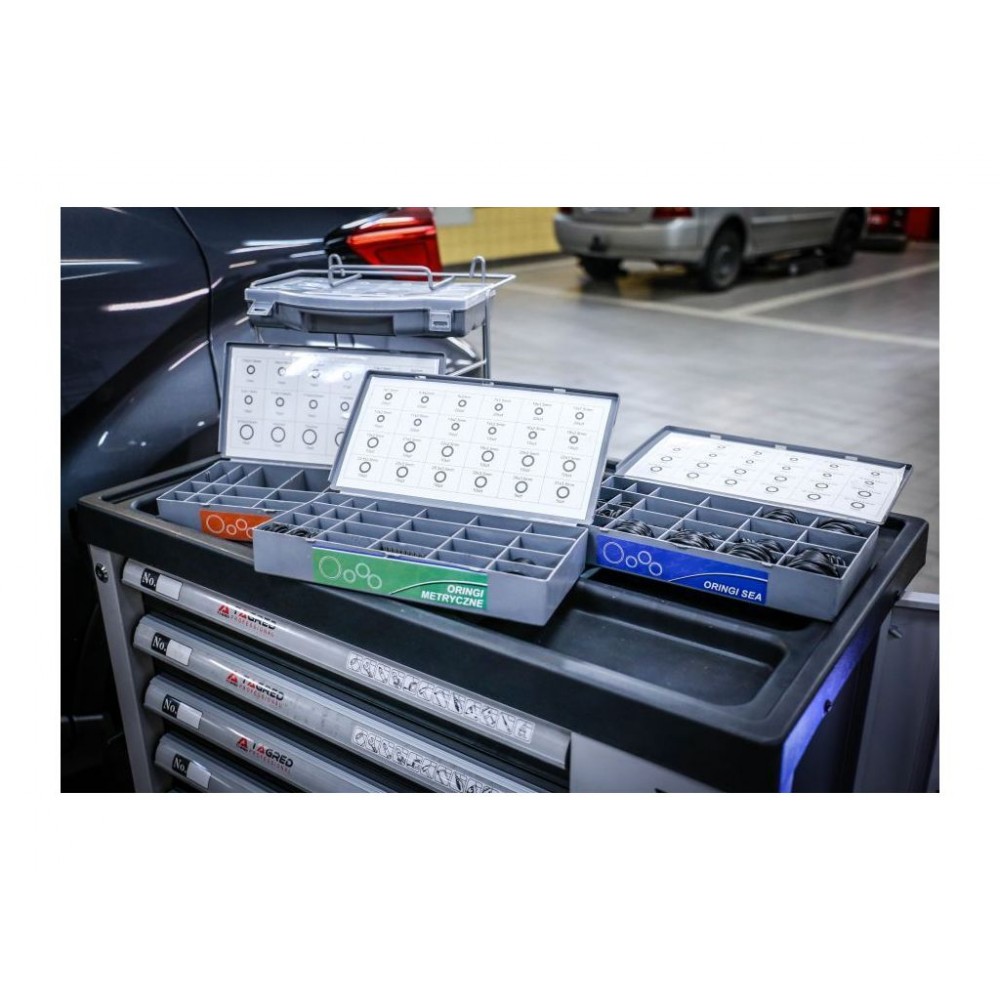 Набір метричних ущільнюючих кілець, HNBR, резинових прокладок, O-ring TAGRED TA1407