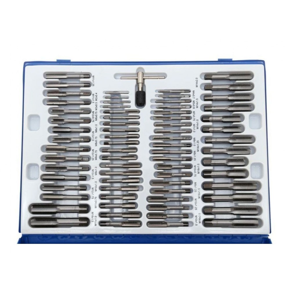 Набір плашок, мітчиків і калібраторів TAGRED TA4016, 110 шт