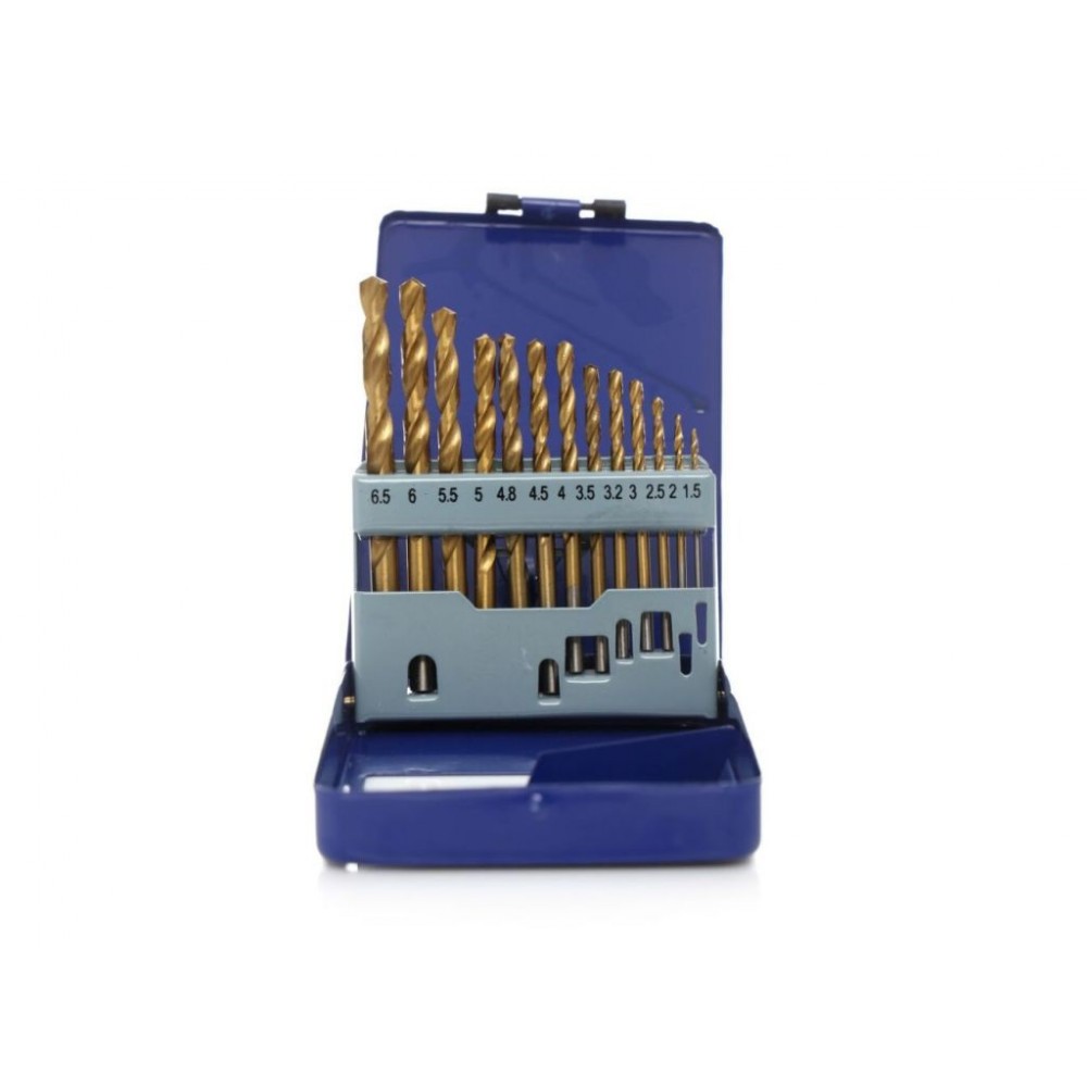 Набір свердл по металу TAGRED TA1033, 13 шт