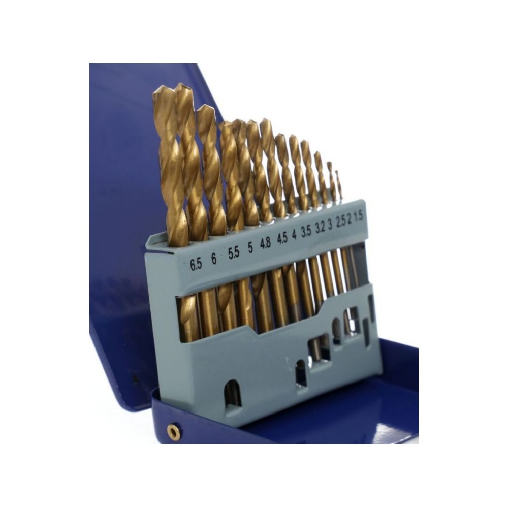 Набір свердл по металу TAGRED TA1033, 13 шт