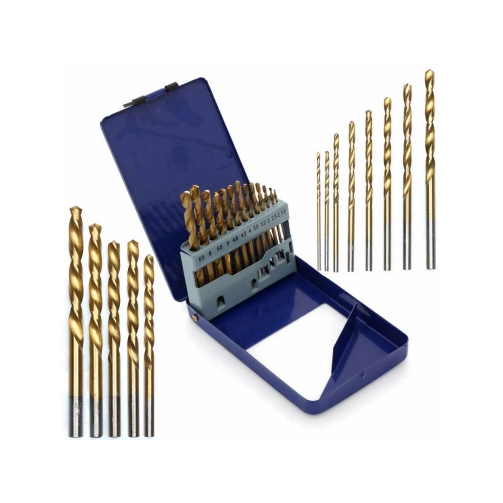 Набір свердл по металу TAGRED TA1033, 13 шт