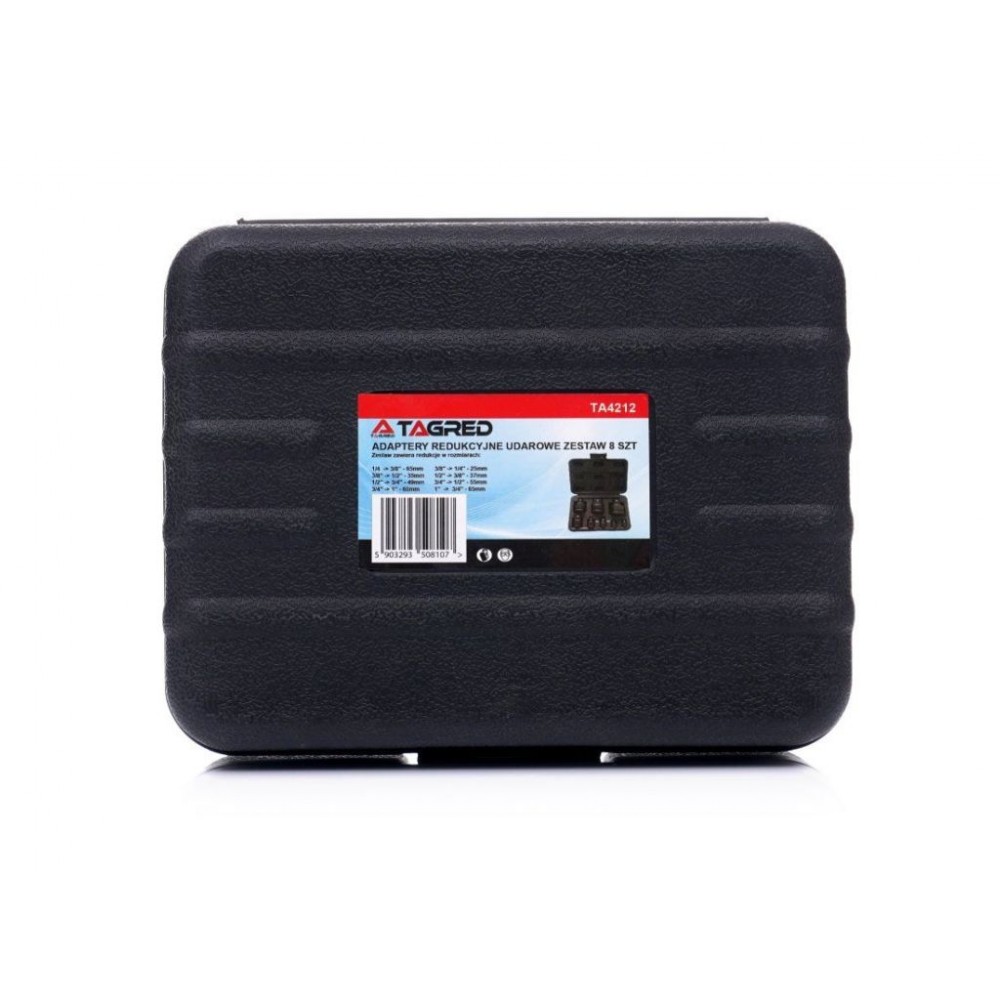 Набір перехідників для торцевих ключів TAGRED TA4212 Набір перехідників для торцевих ключів TAGRED TA4212