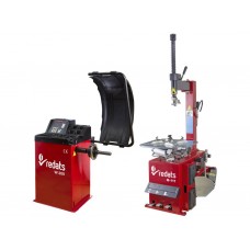 Напівавтоматичний шиномонтажний верстат REDATS M-111 і балансир W-200