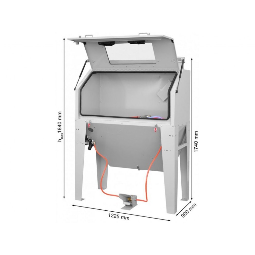 Піскоструйна камера Cormak KDP420 Піскоструйна камера Cormak KDP420