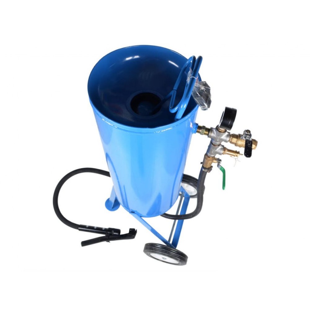 Піскострумний пристрій напірний, 50 л Bass Polska BP-4254 Піскострумний пристрій напірний, 50 л Bass Polska BP-4254