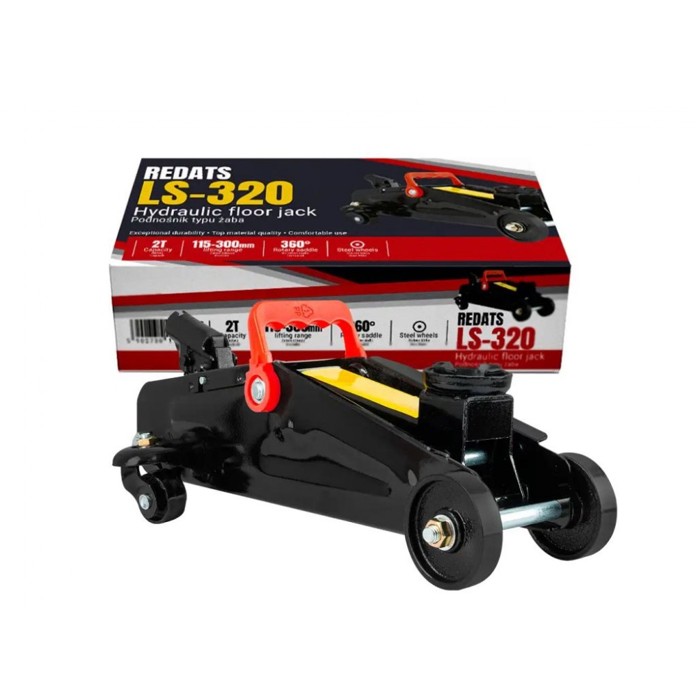 Підкатний гідравлічний домкрат 2 т REDATS LS-320 Підкатний гідравлічний домкрат 2 т REDATS LS-320