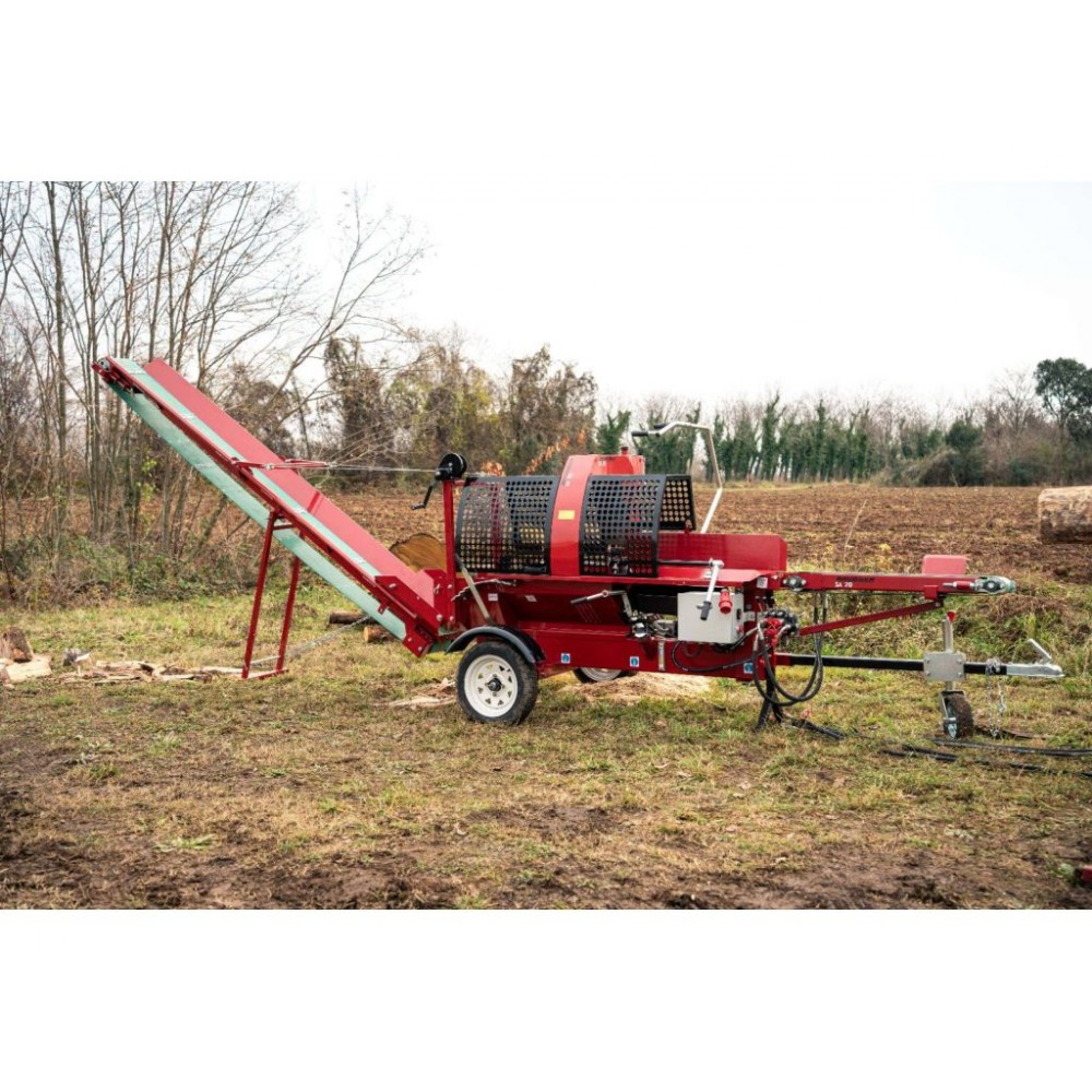 Напівавтоматична машина для різання і розколу дров Brugger SA38 Напівавтоматична машина для різання і розколу дров Brugger SA38