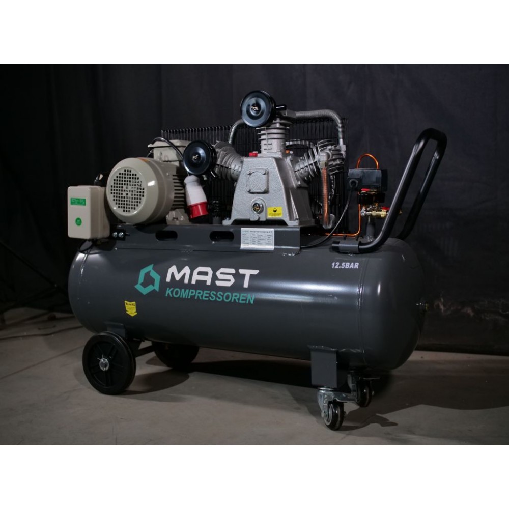 Поршневий компресор MAST TA65/100L 400V 12.5BAR Поршневий компресор MAST TA65/100L 400V 12.5BAR
