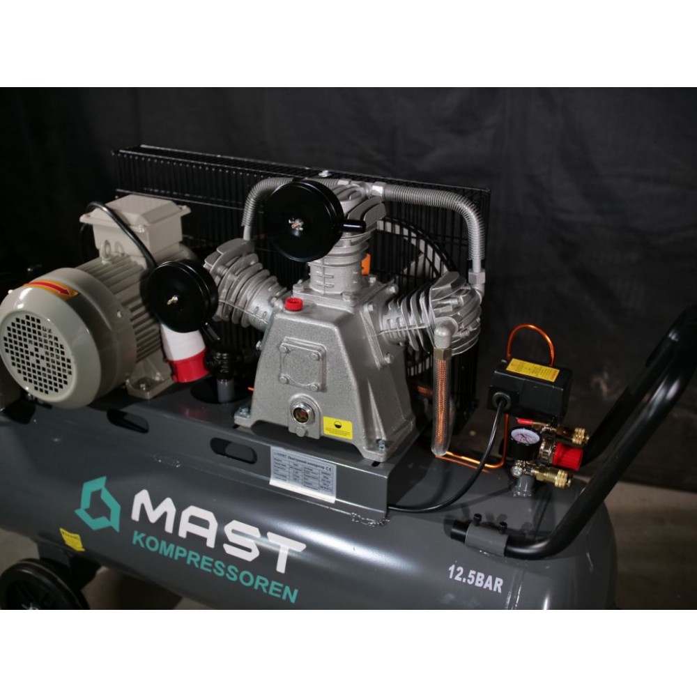 Поршневий компресор MAST TA65/100L 400V 12.5BAR Поршневий компресор MAST TA65/100L 400V 12.5BAR