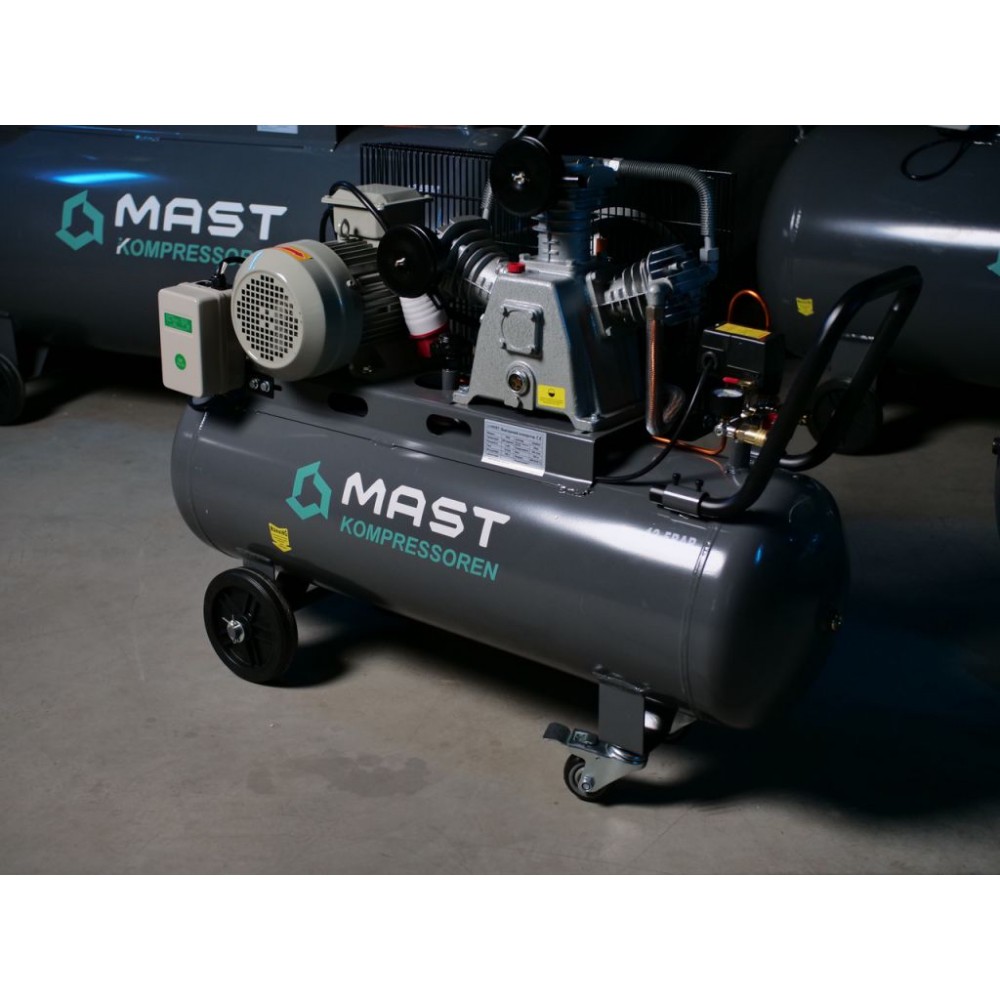 Поршневий компресор MAST TA65/100L 400V 12.5BAR Поршневий компресор MAST TA65/100L 400V 12.5BAR