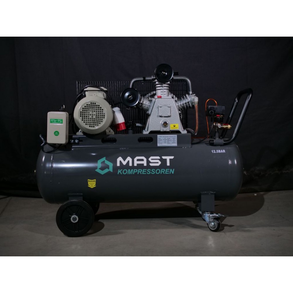 Поршневий компресор MAST TA65/100L 400V 12.5BAR Поршневий компресор MAST TA65/100L 400V 12.5BAR