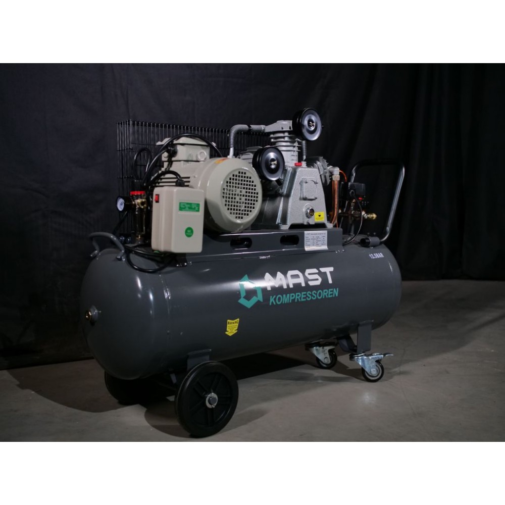 Поршневий компресор MAST TA65/100L 400V 12.5BAR Поршневий компресор MAST TA65/100L 400V 12.5BAR