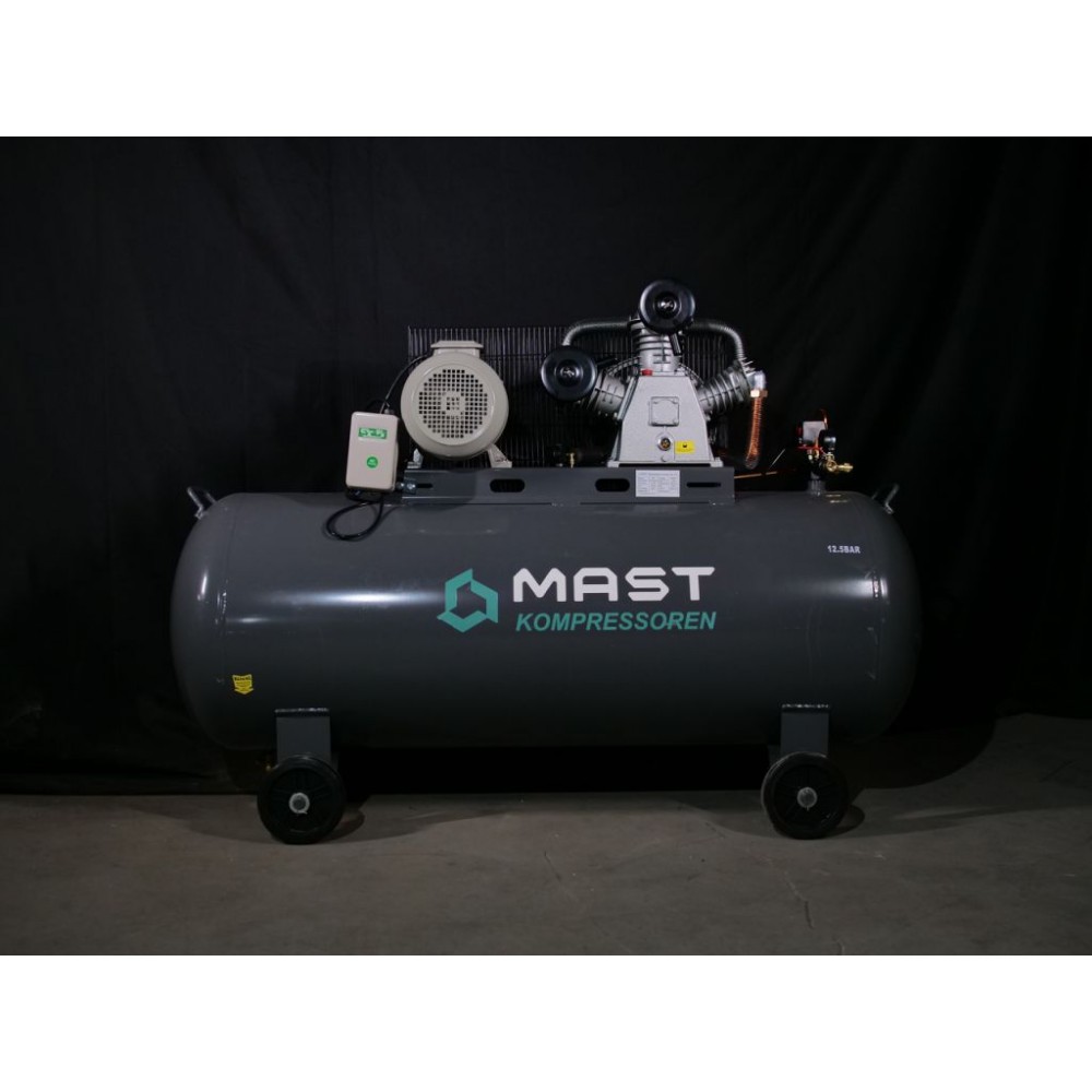 Поршневий компресор MAST TA90/500L 400V 12.5BAR Поршневий компресор MAST TA90/500L 400V 12.5BAR