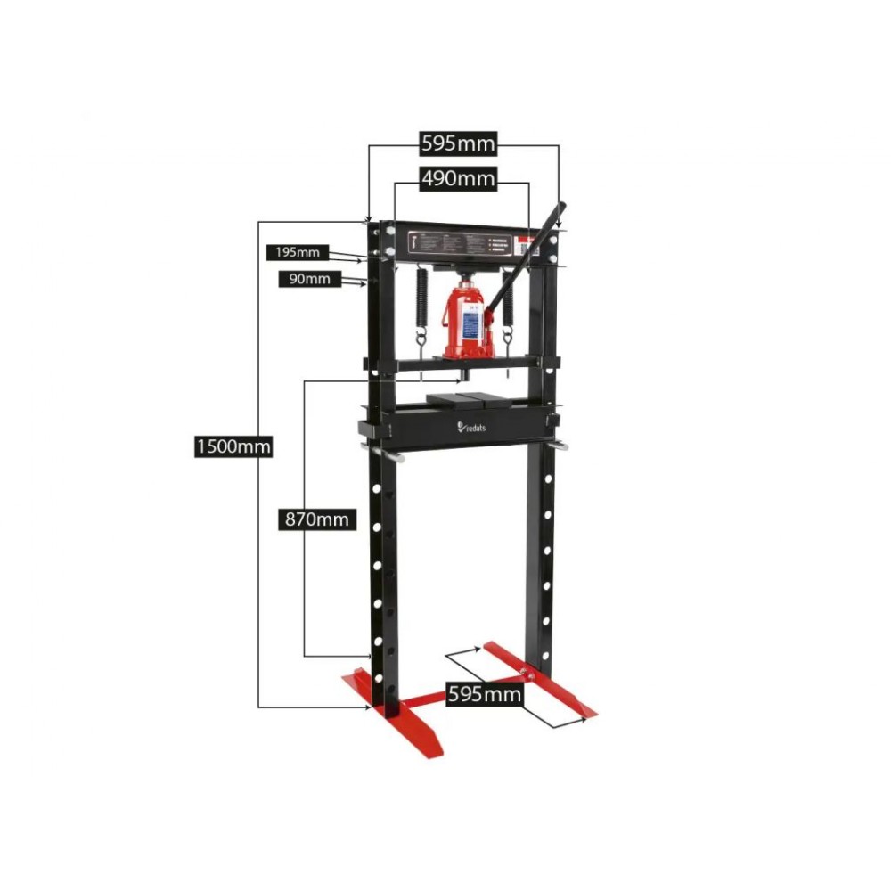 Прес гідравлічний 20 т REDATS H-320 Прес гідравлічний 20 т REDATS H-320