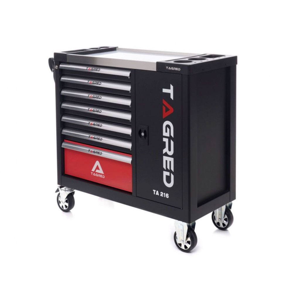 Візок для майстерні з інструментами TAGRED TA216, 306 ел