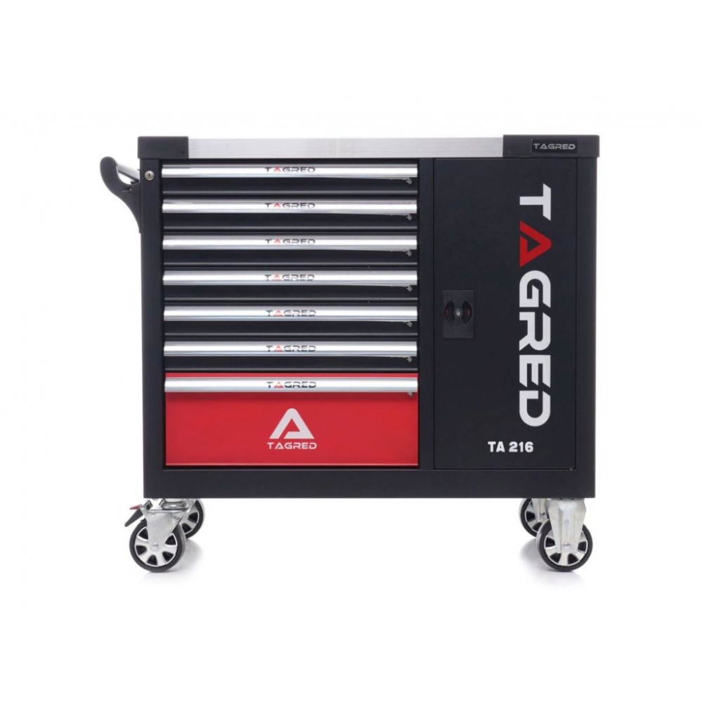 Візок для майстерні з інструментами TAGRED TA216, 306 ел