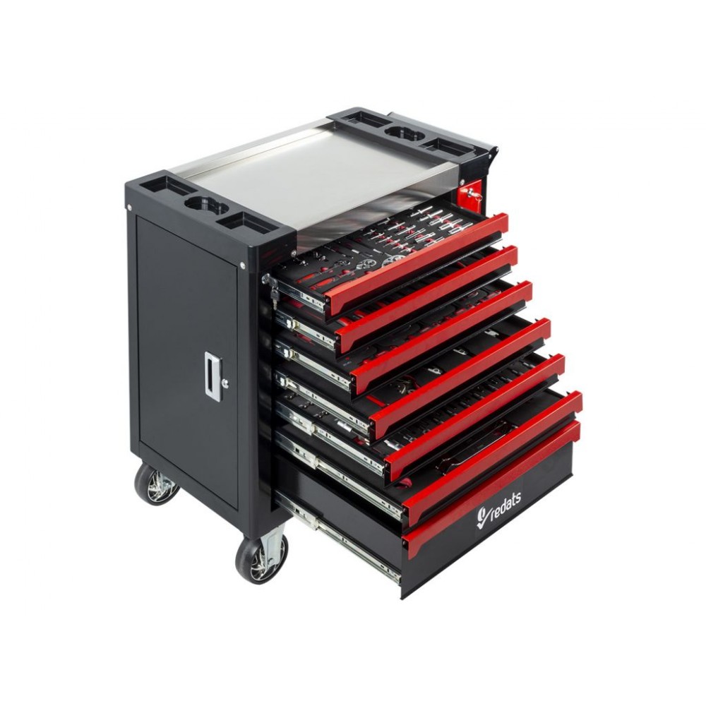 Візок з інструментом REDATS 7+2 (258 елементів у наборі) Візок з інструментом REDATS 7+2 (258 елементів у наборі)
