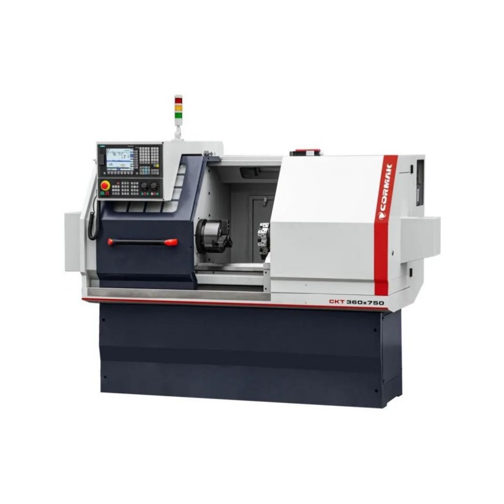 Токарний верстат з ЧПУ Cormak 360x750 з гідравлічним патроном, Siemens Sinumerik Токарний верстат з ЧПУ Cormak 360x750 з гідравлічним патроном, Siemens Sinumerik