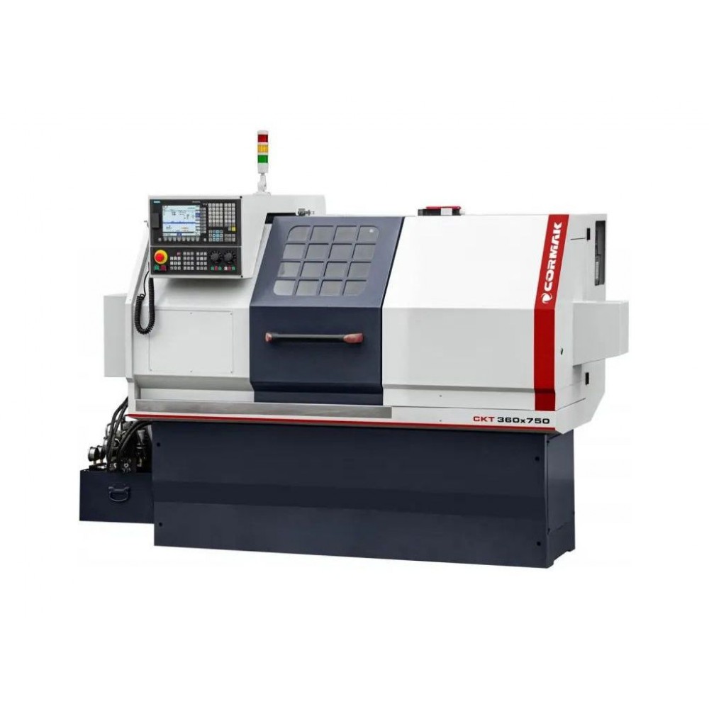 Токарний верстат з ЧПУ Cormak 360x750 з гідравлічним патроном, Siemens Sinumerik Токарний верстат з ЧПУ Cormak 360x750 з гідравлічним патроном, Siemens Sinumerik