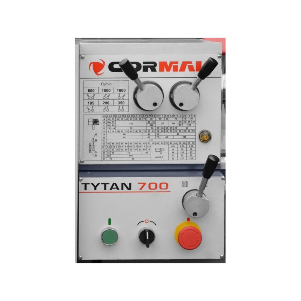 Універсальний токарний верстат CORMAK TYTAN 700 Універсальний токарний верстат CORMAK TYTAN 700