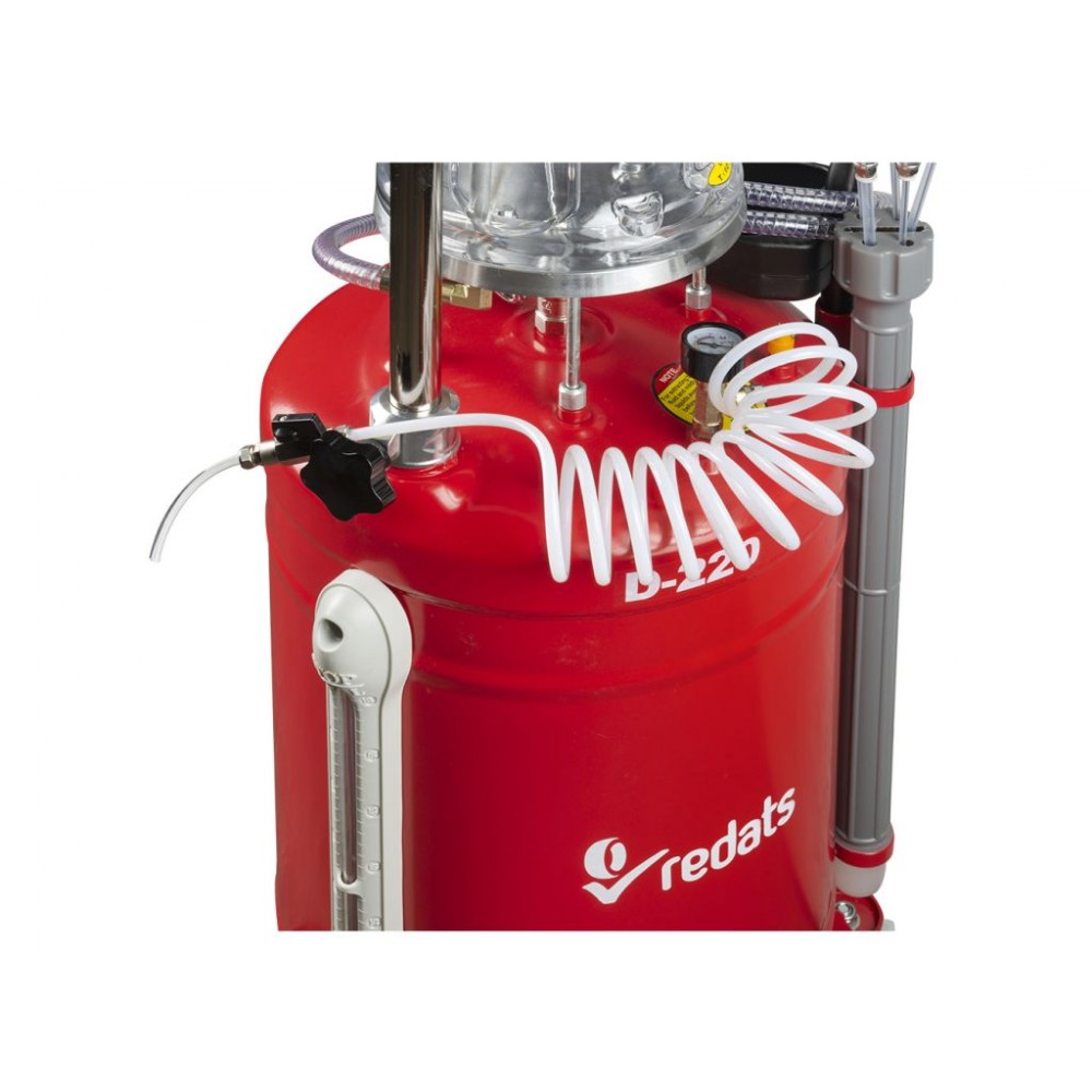 Пристрій для відкачування та зливу масла 80 л з чашею 16 л REDATS D-220 Пристрій для відкачування та зливу масла 80 л з чашею 16 л REDATS D-220