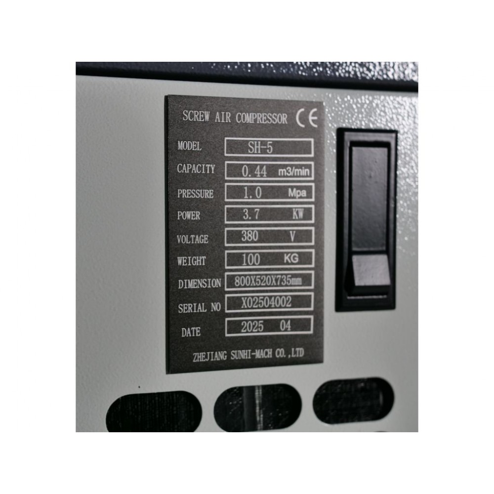 Гвинтовий компресор Mast SH-5 (220V) Inverter (двигун на постійних магнітах) Гвинтовий компресор Mast SH-5 (220V) Inverter (двигун на постійних магнітах)
