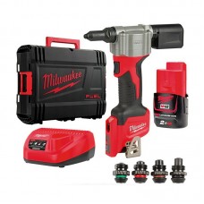 Акумуляторний заклепочник MILWAUKEE M12 BPRT-201X діаметр закл. 2,4-4,8мм 4933464405 (+ заряд.пристр