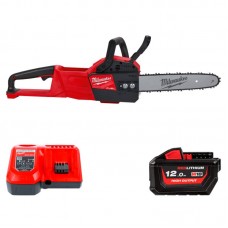 Пила ланцюгова акумуляторна MILWAUKEE, M18 FCHSC-121, 300 мм (+ заряд.пр., 1 акум.Х 12Аг)