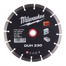 Диск алмазний MILWAUKEE DUH 230, діаметр 230мм