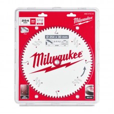 Диск пиляльний PFTE MILWAUKEE, Ø254/30мм, 80 зуб.