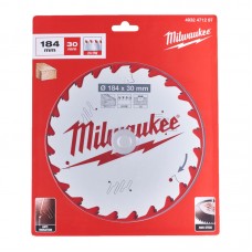 Диск пиляльний PFTE THIN KERF MILWAUKEE, O184х30х1,6мм, 24 зуб.