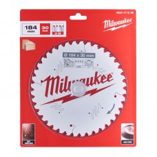 Диск пиляльний PFTE THIN KERF MILWAUKEE, O184х30х2,1мм, 48 зуб.