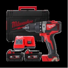 Дриль-шурупокрут з ударом акумуляторний MILWAUKEE, M18 BLPD2-502X