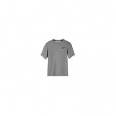 Футболка MILWAUKEE HTSSGR-XXL, легка з коротким рукавом, сіра, (розмір XXL)
