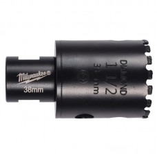 Коронка алмазна M14 Diamond Max MILWAUKEE, O38мм (суха)