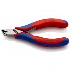 Кусачки бокові (бокорізи) для световодів (оптоволокно), 160мм KNIPEX 72 51 160, фосфатовані