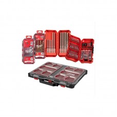 Набір біт ShW, бурів SDS-PLUS MX4 та свердл MILWAUKEE в органайзере PACKOUT (98шт)
