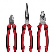 Набір губцевого інструмента 3 предмета (пасатижи, кліщі, кусачки) MILWAUKEE 4932492773