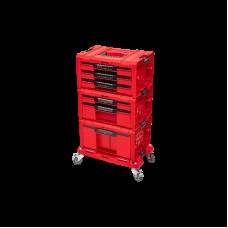 Набір ящиків QBRICK SYSTEM PRO RED Drawer Workshop SET 6, 2.0 RUHD мобільна шафа 525 x 345 x 885