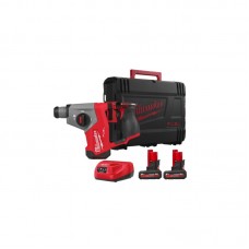 Перфоратор акумуляторний безщітковий SDS-PLUS MILWAUKEE M12 FHAC16-502X (1,15Дж) (+ заряд.пристрій, 2 акум., HD кейс)