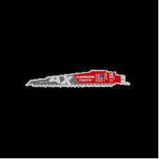 Полотно для шабельних пил AX CARBIDE MILWAUKEE, 150мм/5мм, (5шт), (деревина з цвяхами)