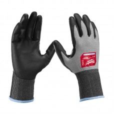 Рукавиці MILWAUKEE, Hi-Dex з опором порізам 2/B рівня, 10/XL, 7/S