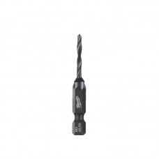 Свердло-метчик 1/4 Hex комбіноване 3-в-1 HSS-G MILWAUKEE, M3x52мм
