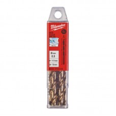 Свердло по металу HSS-Co MILWAUKEE, DIN338, діаметр 8,5х117х75мм, (5шт)