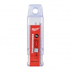 Свердло по металу THUNDERWEB HSS-G MILWAUKEE DIN338, O2,1х49мм, (10шт)