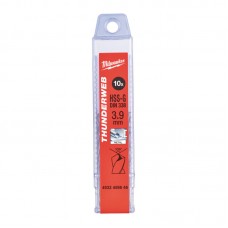 Свердло по металу THUNDERWEB HSS-G MILWAUKEE DIN338, O3,9х75мм, (10шт), пластикова коробка