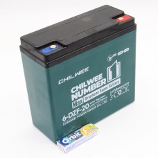 Гелевий тяговий акумулятор    CHILWEE  6-DZF-20.2 - 20A/H